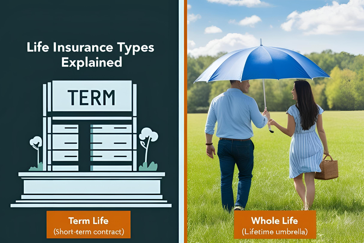 Life Insurance Types Explained: Term vs Whole Life