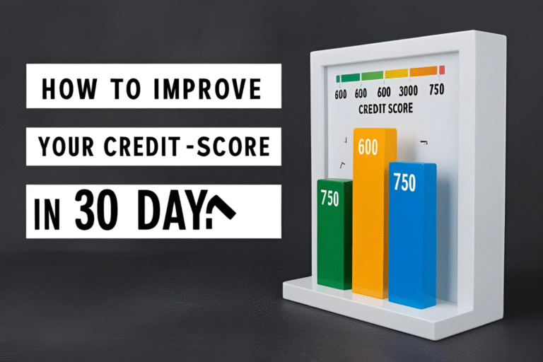 improve credit score in 30 days