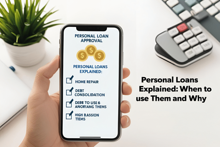when to use personal loans
